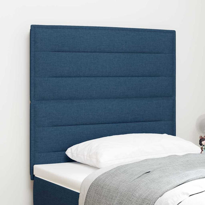 Tăblie cap cu headboard albastru 90 cm Piele artificială - WALTI WALTI
