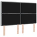 Tăblie cap cu headboard Gri deschis 144 cm Piele artificială - WALTI WALTI