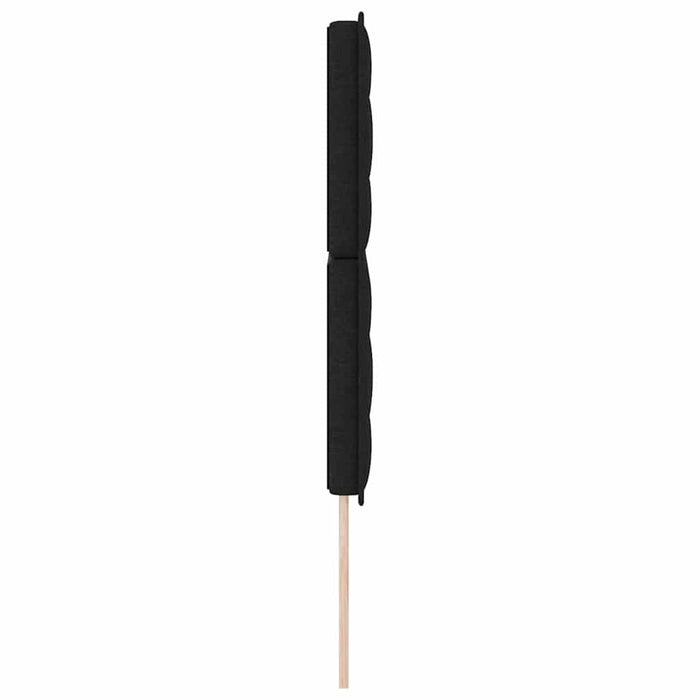 Tăblie cap cu headboard Negru 144 cm Piele artificială - WALTI WALTI