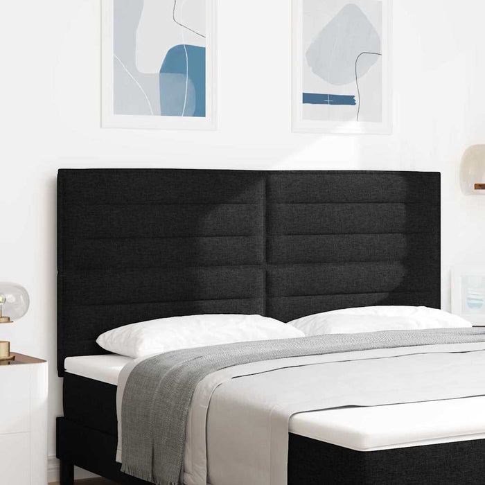 Tăblie cap cu headboard Negru 180 cm Piele artificială - WALTI WALTI