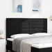 Tăblie cap cu headboard Negru 180 cm Piele artificială - WALTI WALTI