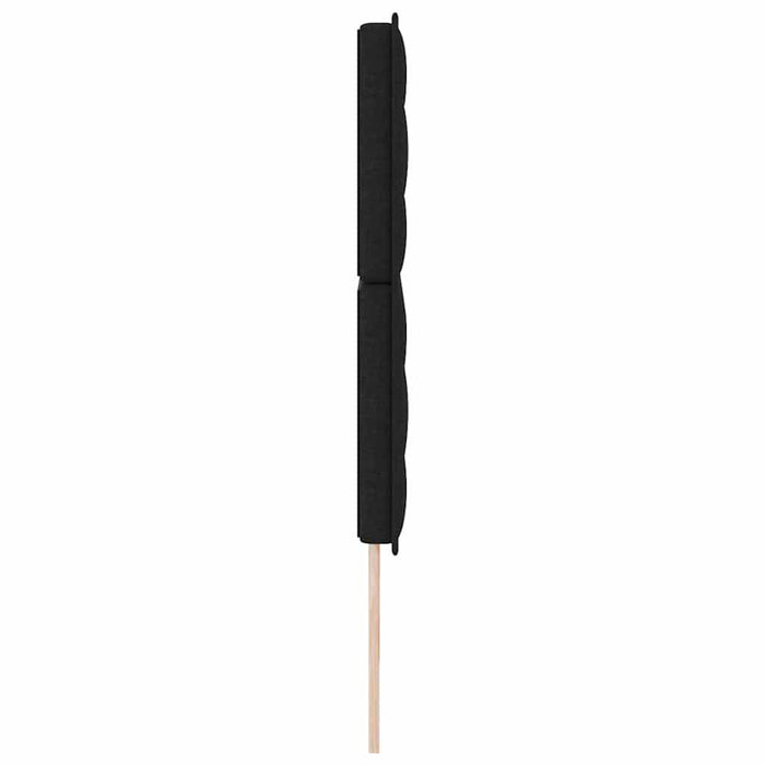 Tăblie cap cu headboard Negru 180 cm Piele artificială - WALTI WALTI