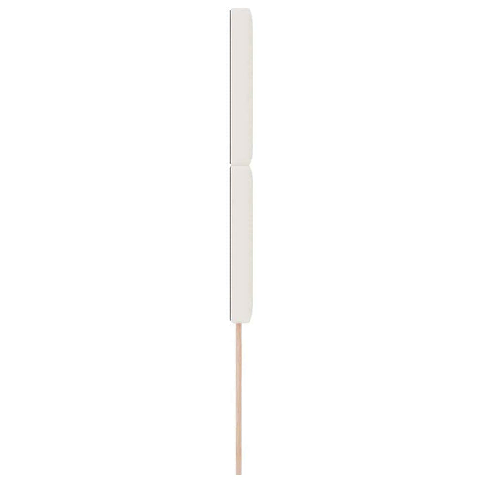 Tăblie cap Crem 80 cm Țesătură din corduroy WALTI
