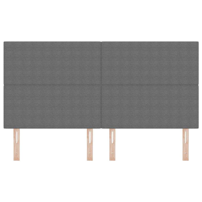 Tăblie cap cu headboard Gri deschis 180 cm Piele artificială - WALTI WALTI