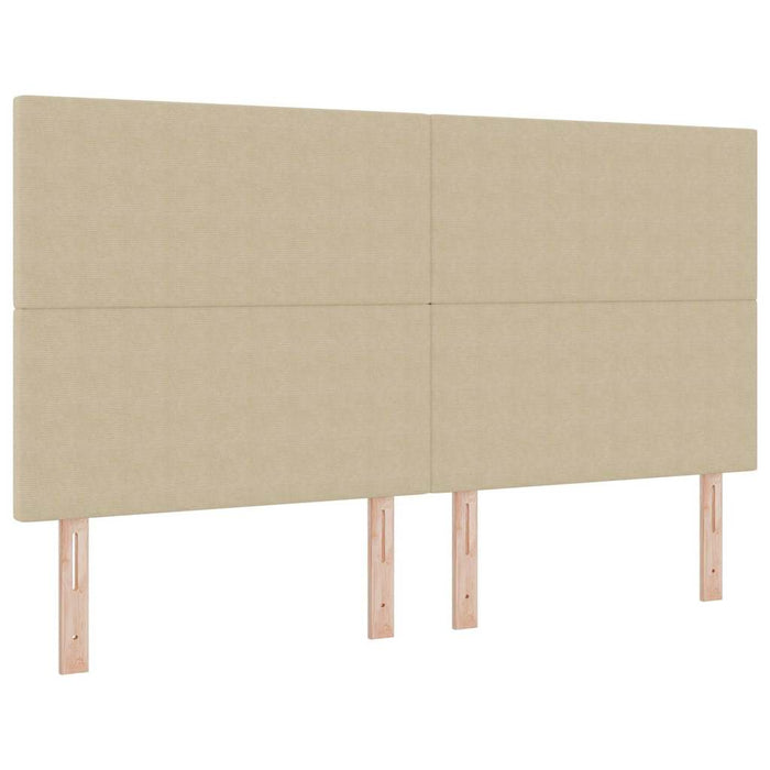 Tăblie cap Verde deschis gri 180 cm Piele artificială - WALTI WALTI