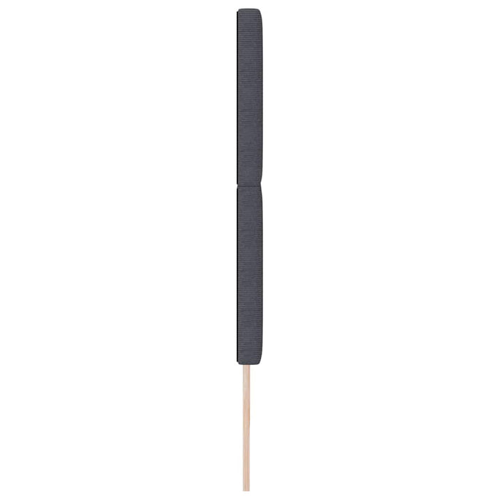 Tăblie cap cu headboard Gri închis 200 cm Piele artificială - WALTI WALTI