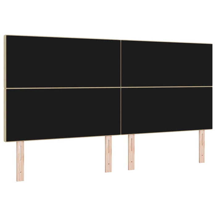 Tăblie cap Verde deschis gri 200 cm Piele artificială - WALTI WALTI