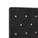 Tăblie din Catifea Argyle cu headboard Negru 80 cm Catifea - WALTI WALTI