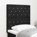 Tăblie din Catifea Argyle cu headboard Negru 80 cm Catifea - WALTI WALTI