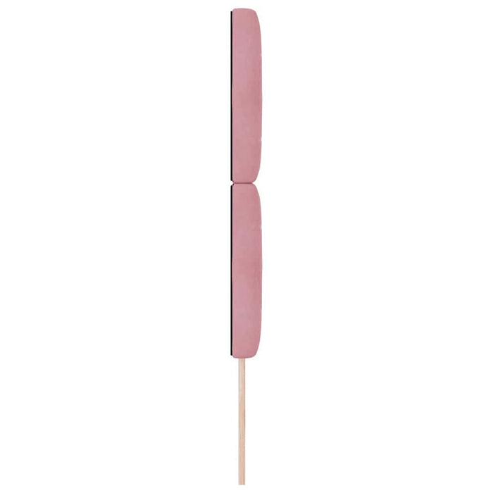 Tăblie cap Roz 80 cm Catifea - WALTI WALTI