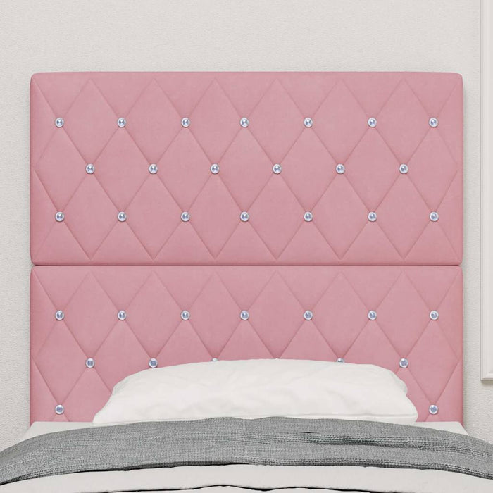 Tăblie cap cu headboard Roz 100 cm Piele artificială - WALTI WALTI