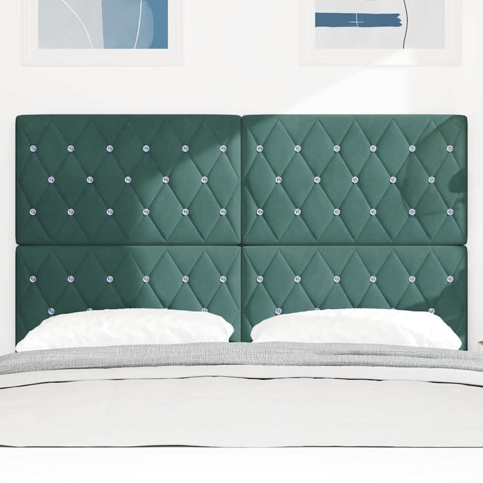 Tăblie din Catifea Argyle Manual Verde închis 140 cm Catifea - WALTI WALTI