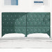 Tăblie din Catifea Argyle Manual Verde închis 140 cm Catifea - WALTI WALTI