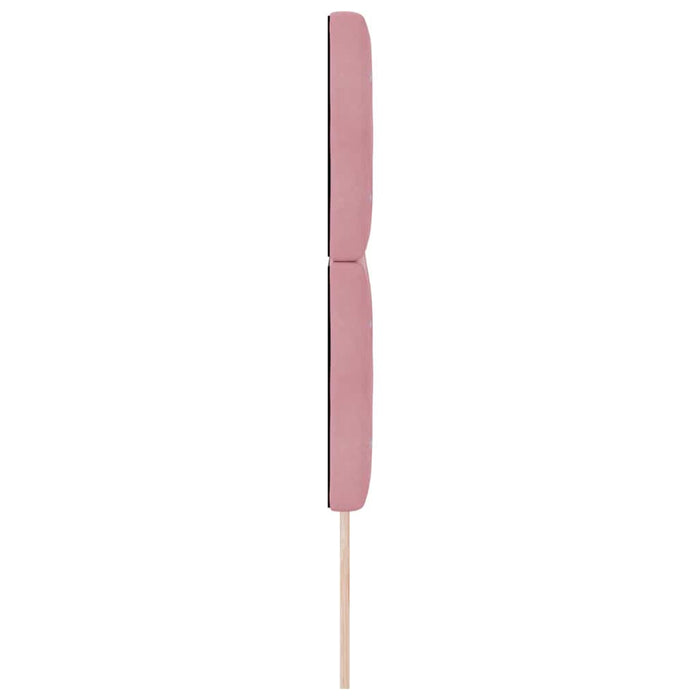 Tăblie cap Roz 144 cm Catifea WALTI