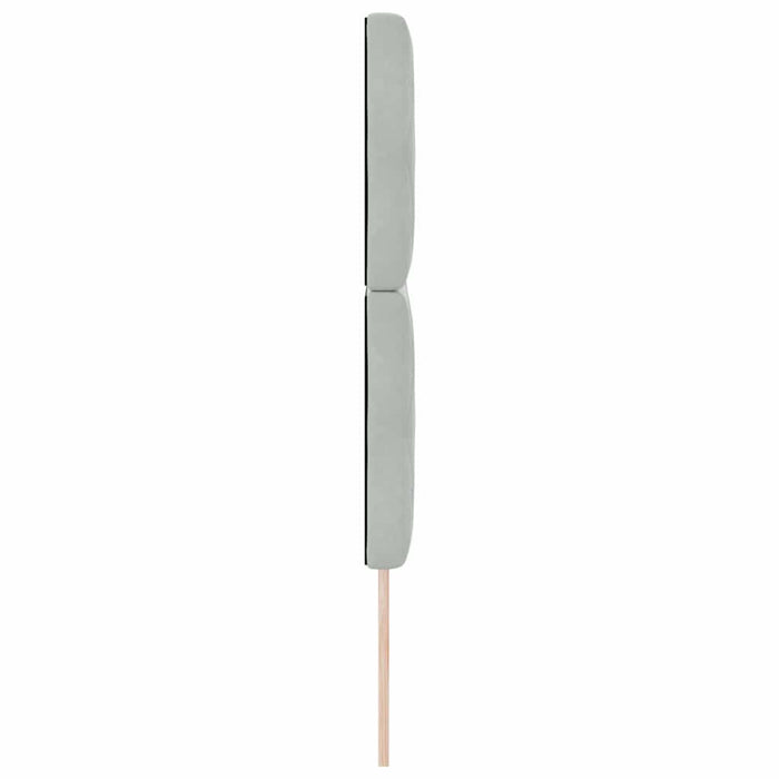 Tăblie din Catifea Argyle Manual Gri deschis 160 cm Catifea - WALTI WALTI