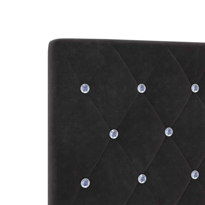 Tăblie cap cu headboard Negru 160 cm Piele artificială - WALTI WALTI