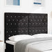 Tăblie cap cu headboard Negru 160 cm Piele artificială - WALTI WALTI