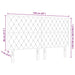 Tăblie cap cu headboard Negru 160 cm Piele artificială - WALTI WALTI