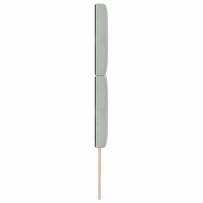 Tăblie cap Gri deschis 180 cm Catifea WALTI