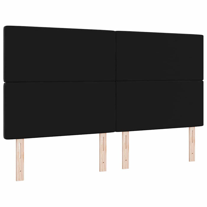 Tăblie cap Negru 180 cm Catifea WALTI