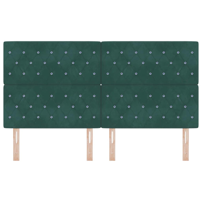 Tăblie cap Verde închis 180 cm Catifea - WALTI WALTI