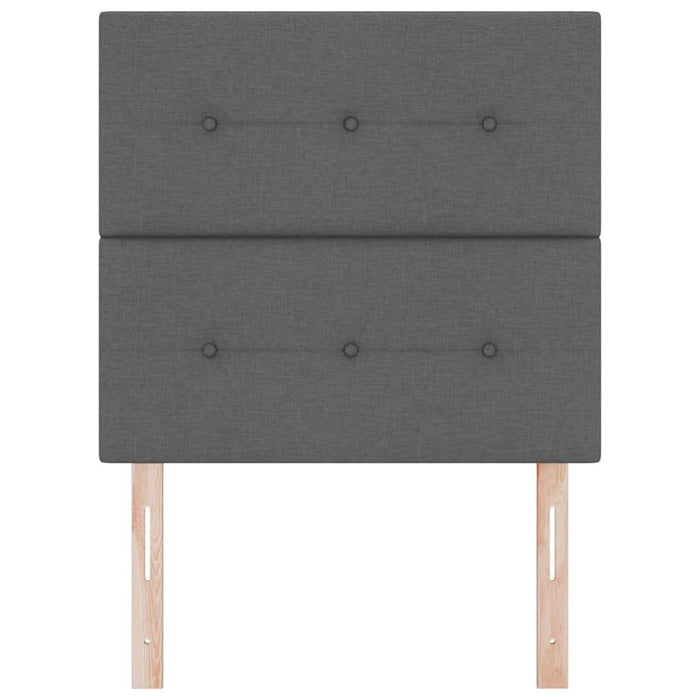Tăblie cap cu headboard Manual Gri închis 80 cm țesătură - WALTI WALTI