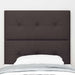 Tăblie cap cu headboard Maro închis 80 cm Piele artificială - WALTI WALTI