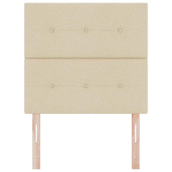 Tăblie cap cu headboard Crem 80 cm Piele artificială - WALTI WALTI