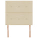 Tăblie cap cu headboard Crem 80 cm Piele artificială - WALTI WALTI