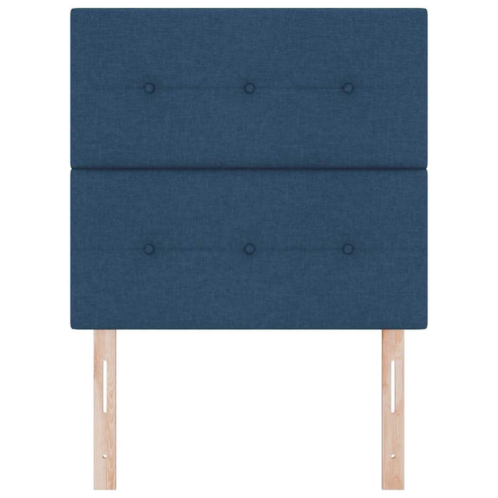 Tăblie cap cu headboard albastru 80 cm Piele artificială - WALTI WALTI
