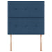 Tăblie cap cu headboard albastru 80 cm Piele artificială - WALTI WALTI