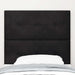 Tăblie cap cu headboard Negru 80 cm Piele artificială - WALTI WALTI