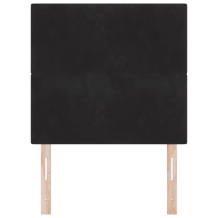 Tăblie cap cu headboard Negru 80 cm Piele artificială - WALTI WALTI