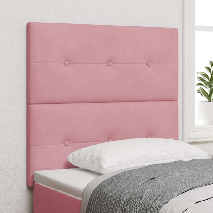 Tăblie cap cu headboard Roz 80 cm Piele artificială - WALTI WALTI
