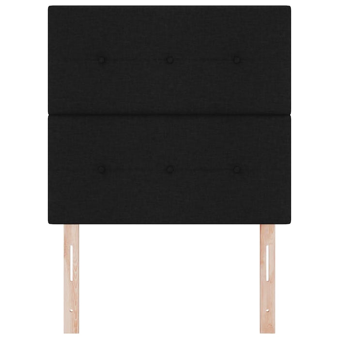 Tăblie cap cu headboard Negru 90 cm Piele artificială - WALTI WALTI