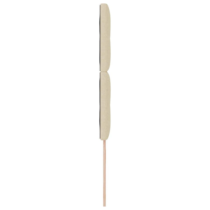 Tăblie cap cu headboard Crem 100 cm Piele artificială - WALTI WALTI