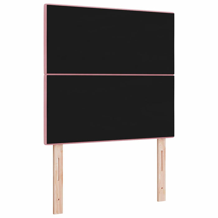 Tăblie cap cu headboard Roz 100 cm Piele artificială - WALTI WALTI