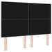 Tăblie cap cu headboard Gri închis 144 cm Piele artificială - WALTI WALTI