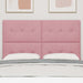 Tăblie cap cu headboard Roz 144 cm Piele artificială - WALTI WALTI
