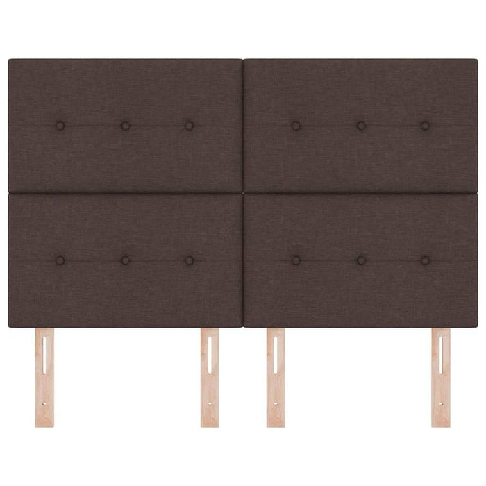 Tăblie cap cu headboard Maro închis 160 cm Piele artificială - WALTI WALTI