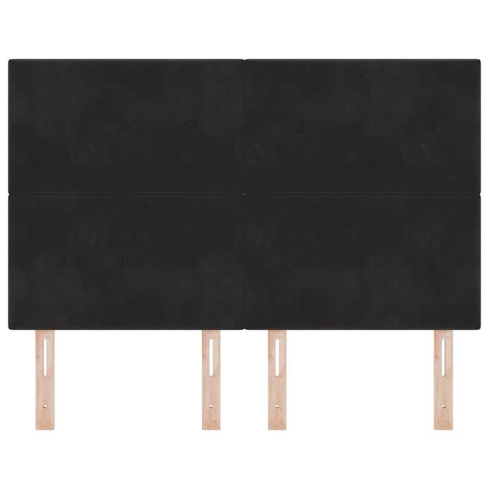 Tăblie cap Negru 160 cm Catifea - WALTI WALTI