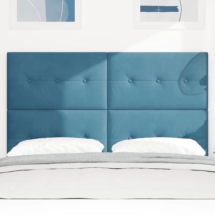 Tăblie cap Albastru închis 160 cm Piele artificială - WALTI WALTI