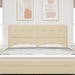 Tăblie cap cu headboard Crem 180 cm Piele artificială - WALTI WALTI