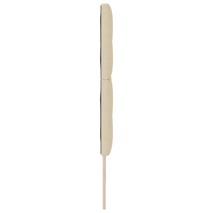 Tăblie cap cu headboard Crem 180 cm Piele artificială - WALTI WALTI