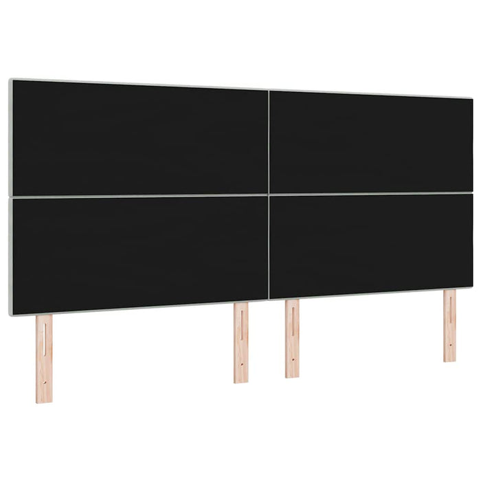 Tăblie cap cu headboard Gri deschis 200 cm Piele artificială - WALTI WALTI