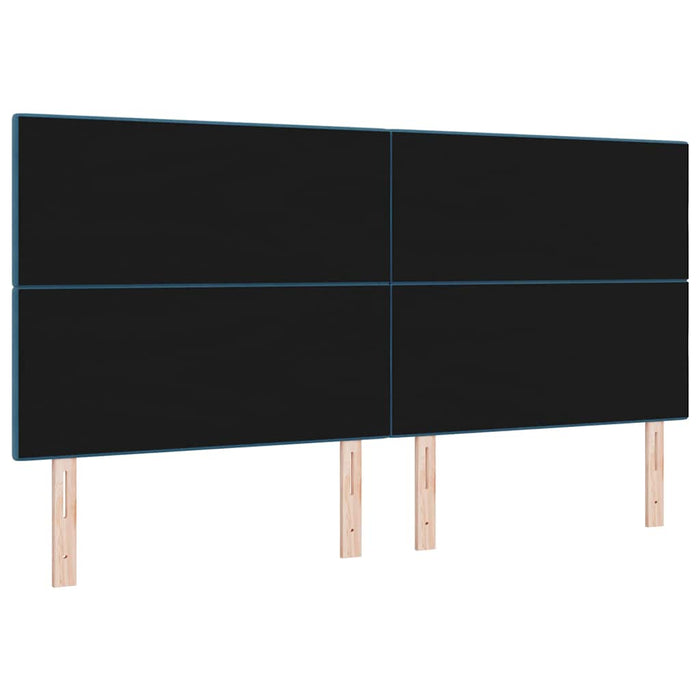 Tăblie cap Albastru închis 200 cm Piele artificială - WALTI WALTI