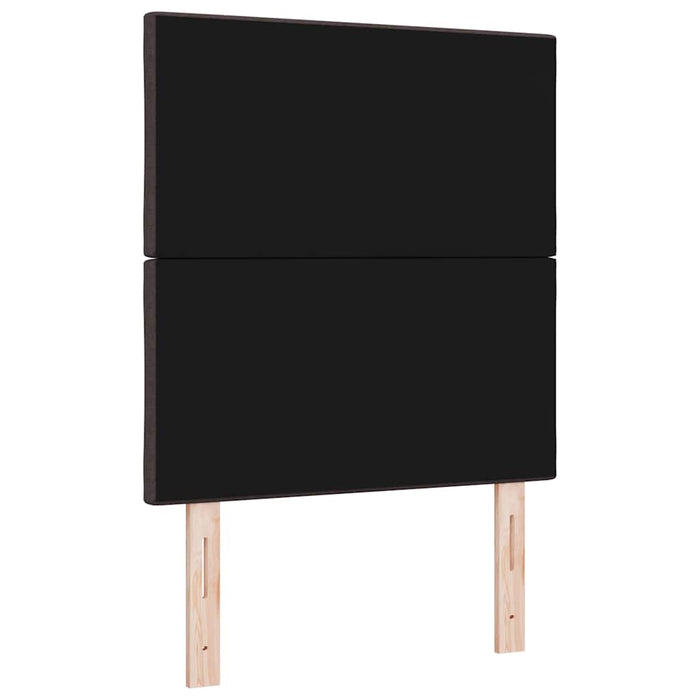 Tăblie cap Maro închis 80 cm țesătură - WALTI WALTI