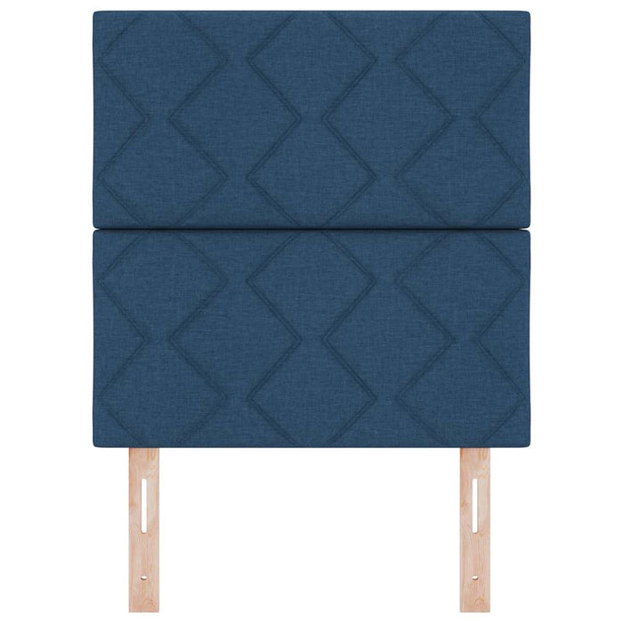 Tăblie cap albastru 80 cm țesătură WALTI