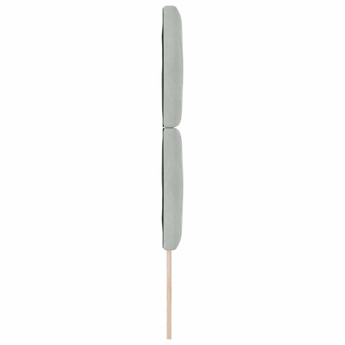 Tăblie cap Gri deschis 80 cm Catifea - WALTI WALTI
