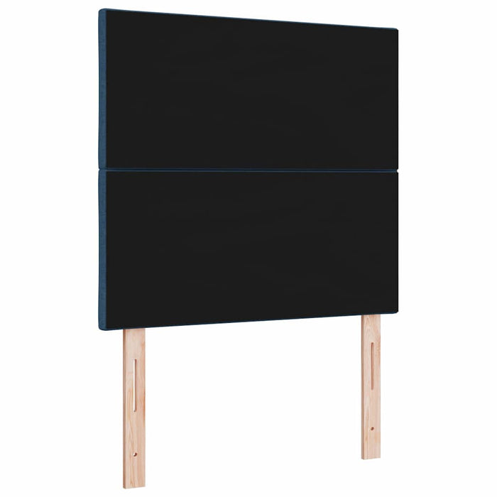 Tăblie cap albastru 90 cm țesătură WALTI